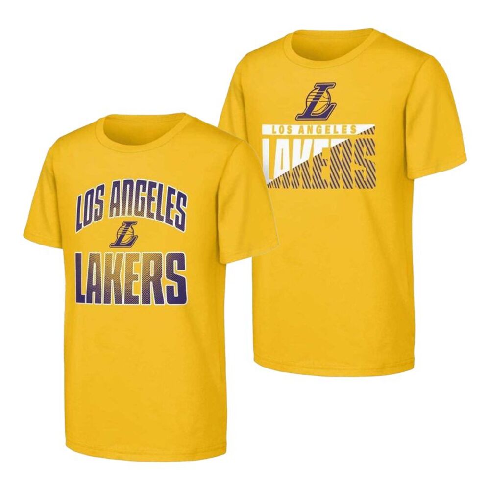 Los Angeles Lakers Unisex Adult T-Shirt (Pack of 2) / Yellow